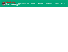 Tablet Screenshot of marinahnumerology.com